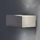 Toscot Smith LED terracotta tuinwandlamp, gemaakt in Toscane Viadurini