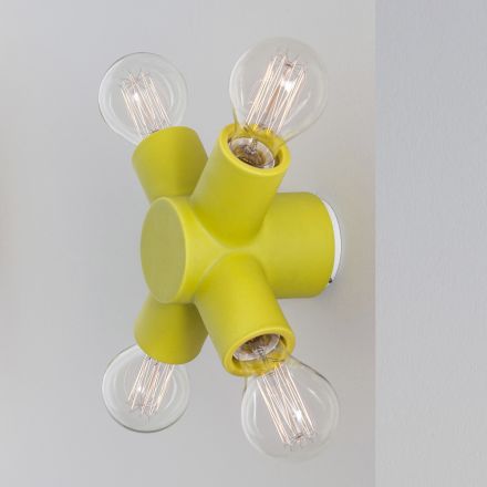 Toscot Traffic wandlamp in keramiek met verschillende afwerkingen geproduceerd in Toscane Viadurini