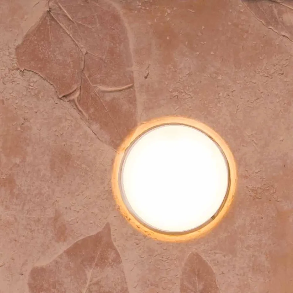 Toscaanse Vivaldi design wandlamp in terracotta gemaakt in Italië Viadurini