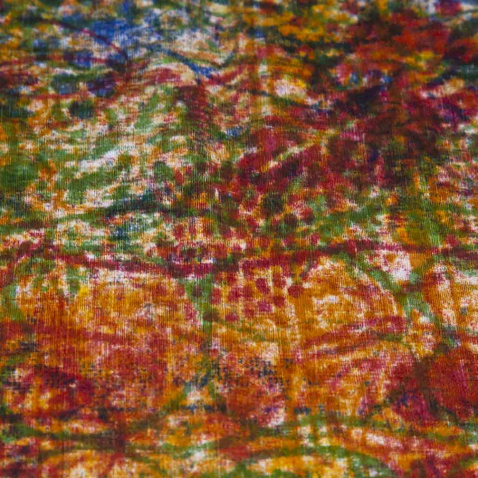 Handgemaakt katoenen tafelkleed Handgemaakte print One Piece - Merken Viadurini