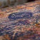 Tafelkleed van Italiaanse kunst met handgedrukt katoen uit één stuk - merken Viadurini