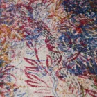 Tafelkleed van Italiaanse kunst met handgedrukt katoen uit één stuk - merken Viadurini