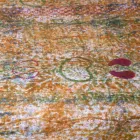 Tafelkleed van Italiaanse kunst met handgedrukt katoen uit één stuk - merken Viadurini