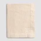 Rechthoekig linnen tafelkleed met knoopsgaten en 12 luxe knopen - Mediterraans Viadurini