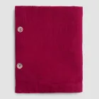 Rechthoekig linnen tafelkleed met knoopsgaten en 12 luxe knopen - Mediterraans Viadurini