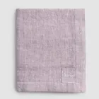 Luxe modulair gekleurd linnen tafelkleed met knoopsgaten en 12 knopen - Mediterraans Viadurini