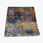 Italiaans handgemaakt tafelkleed van hoge kwaliteit met hand katoen bedrukt Viadurini