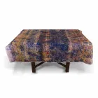 Italiaans handgemaakt tafelkleed van hoge kwaliteit in handgedrukt katoen - handelsmerken Viadurini