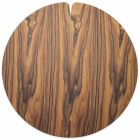 Tafelkleed met het Amerikaanse ronde hout en de stof Made in Italy - Stan Viadurini
