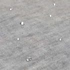 Ontbijtplacemats van grijs linnen met kristallen 2 stuks - Macanno Viadurini