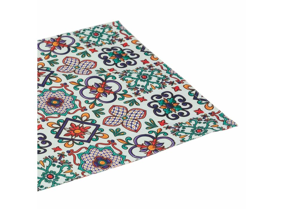 Amerikaanse Placemats van Polyester met Dubbelzijdige Decoraties 12 Stuks - Aztecasq