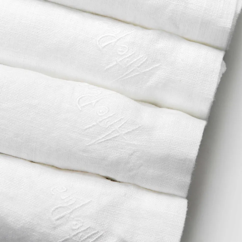 Servetten 6 stuks verfijnd design Made in Italy - Virtu Viadurini