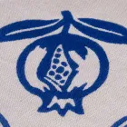 Servet van gemengd linnen met handafdruk Uniek stuk gemaakt in Italië - merken Viadurini