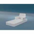 Trona drijvende stoel wit ontwerp gemaakt in Italië Viadurini