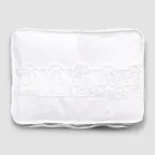 Grote reiskoffer van linnen met Italiaans luxe Sinergia-kant - Randall Viadurini