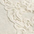 Grote make-uptas van linnen en katoen met Farnese-kant en ritssluiting, 2 afwerkingen - Mike Viadurini