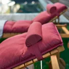 Varaschin Barcode hedendaags tuinbed / indoor teak Viadurini