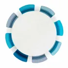 Varaschin Big In & Out-tuintafel + 8 modern vormgegeven fauteuils Viadurini