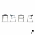 Varaschin Clever voorzitter van modern design tuin, 6 stuks Viadurini