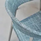 Varaschin Clever voorzitter van modern design tuin, 6 stuks Viadurini