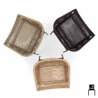 Varaschin Cricket stoel met de hand geweven buitenste, 2 stuks Viadurini