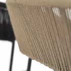 Varaschin Cricket stoel met de hand geweven buitenste, 2 stuks Viadurini