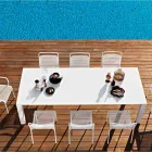 Varaschin Dolmen tuintafel uitbreidbaar tot 380 cm Viadurini