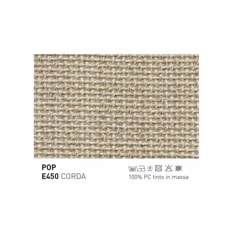 Varaschin Emma design outdoor voetensteun in gestoffeerde stof Viadurini