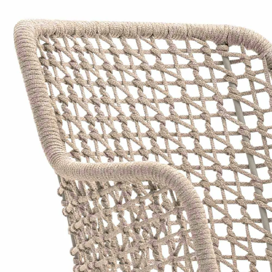 Varaschin Emma gewatteerde buitenzetel met modern design Viadurini