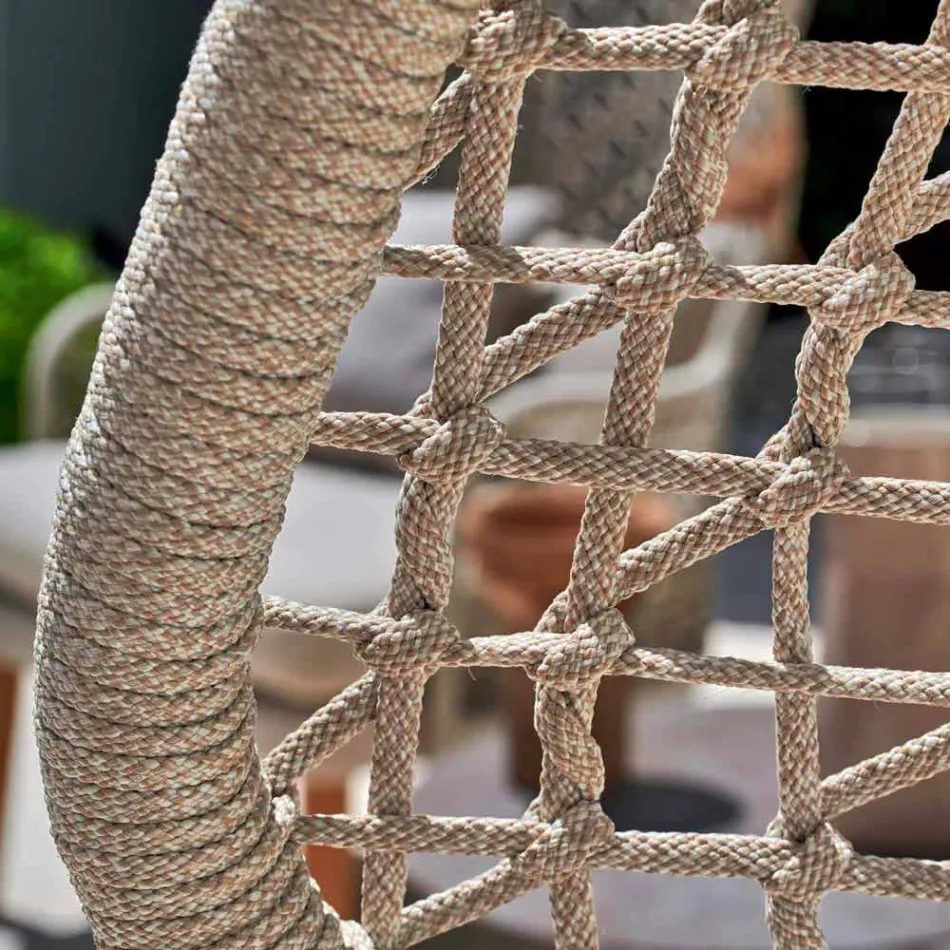 Varaschin Emma gewatteerde buitenzetel met modern design Viadurini