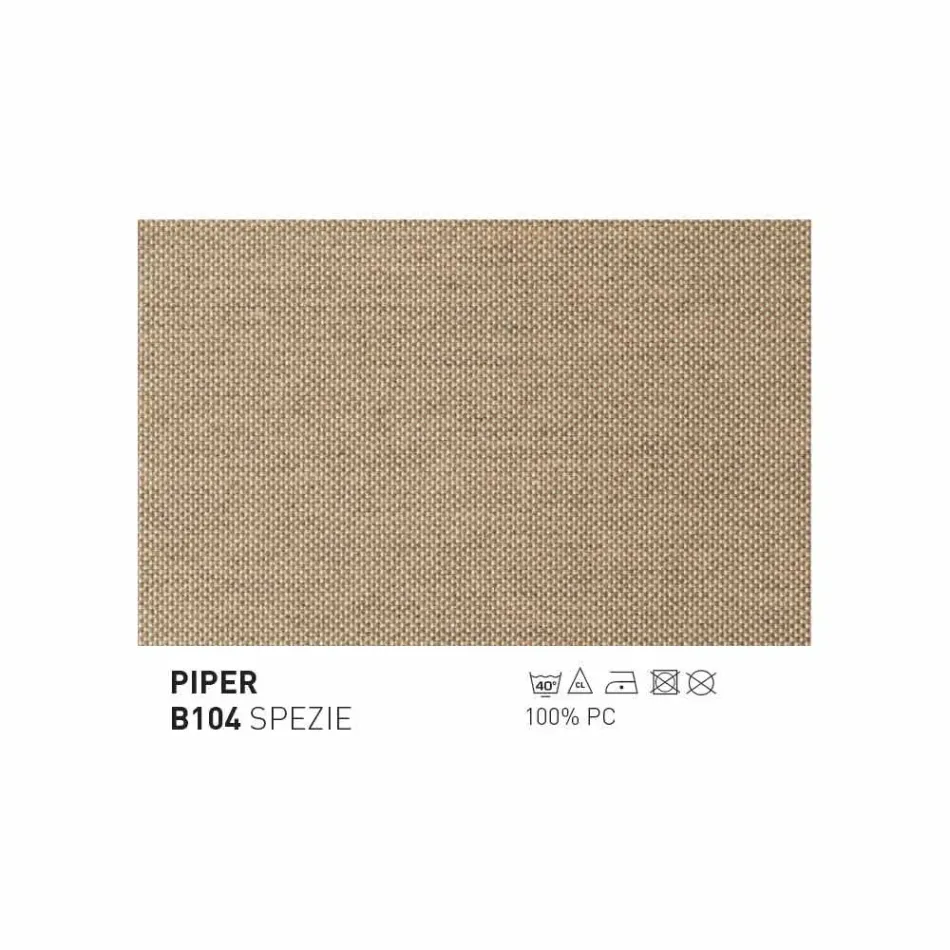 Varaschin Emma design tuinstoel in stof en aluminium Viadurini