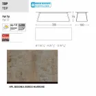 Varaschin Kolonaki Tabel moderne tuin in verschillende maten Viadurini