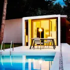 Varaschin Kolonaki Tabel moderne tuin in verschillende maten Viadurini