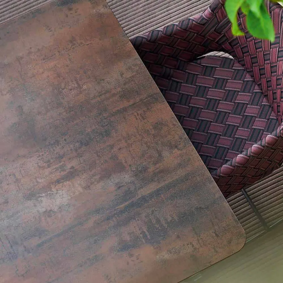 Varaschin Kolonaki Tabel moderne tuin in verschillende maten Viadurini