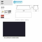 Varaschin Kolonaki Tabel moderne tuin in verschillende maten Viadurini