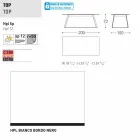 Varaschin Kolonaki Tabel moderne tuin in verschillende maten Viadurini