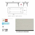 Varaschin Link tafel H 65 cm tuin uit te breiden tot 350 cm Viadurini