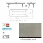 Varaschin Link tafel H 65 cm tuin uit te breiden tot 350 cm Viadurini