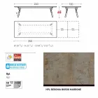 Varaschin Link tafel H 65 cm tuin uit te breiden tot 350 cm Viadurini