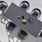 Varaschin Link tafel H 65 cm tuin uit te breiden tot 350 cm Viadurini