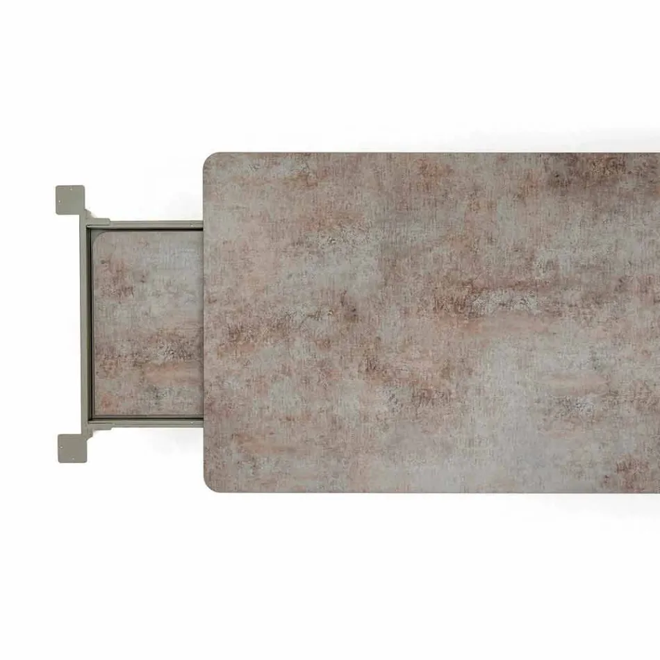 Varaschin Link tafel H 65 cm tuin uit te breiden tot 350 cm Viadurini