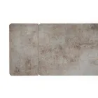 Varaschin Link modern design uitschuifbare tuintafel, H 73,2 cm Viadurini