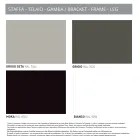 Varaschin Link modern design uitschuifbare tuintafel, H 73,2 cm Viadurini