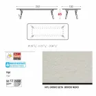 Varaschin Link tuintafel met teak houten poten, H 65 cm Viadurini