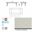 Varaschin Link Vaste eettafel externe of interne H 65 cm Viadurini