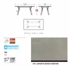 Varaschin Link Vaste eettafel tuin of binnenshuis H 75 cm Viadurini