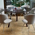 Varaschin Links Ronde tafel voor indoor / outdoor modern design, H 65 cm