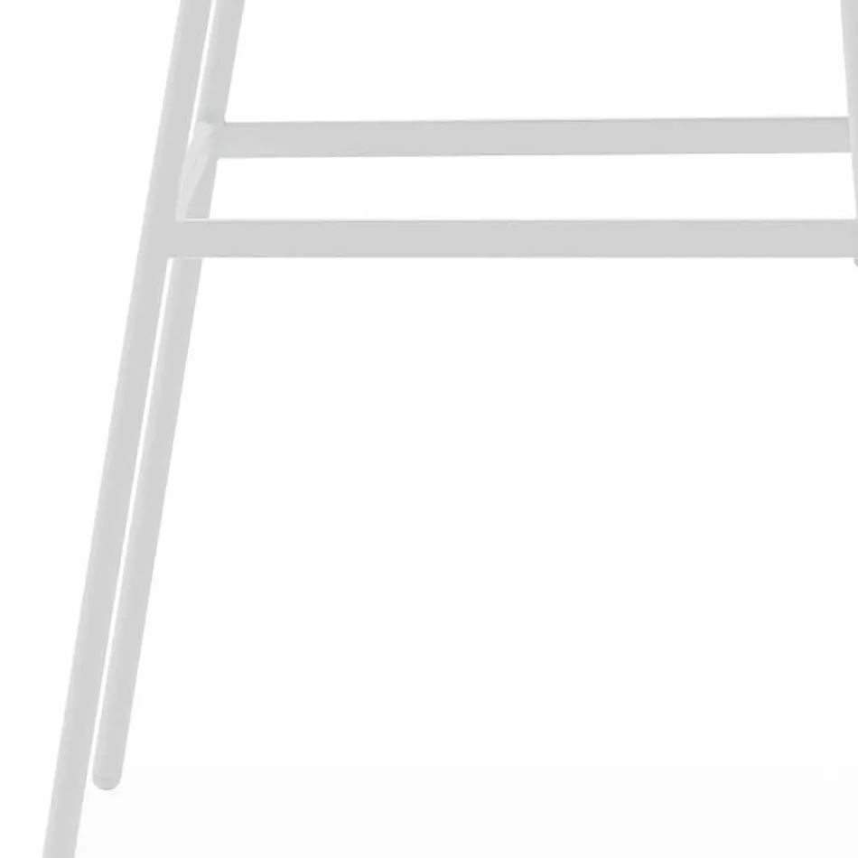 Varaschin Summer Outdoor krukje in staal en stof Viadurini