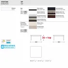 Varaschin Design-salontafel voor buiten in geverfd aluminium Viadurini