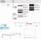 Varaschin Design-salontafel voor buiten in geverfd aluminium Viadurini